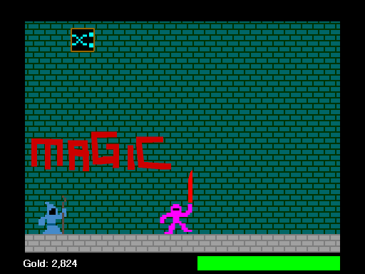 Ginormo Sword (Browser) screenshot: Shopping for magic.