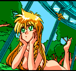 Princess Minerva (TurboGrafx CD) screenshot: "Screenshots require descriptions"? I think this one pretty much speaks for itself