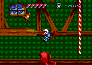 Screenshot of Daze Before Christmas (Genesis, 1994) - MobyGames