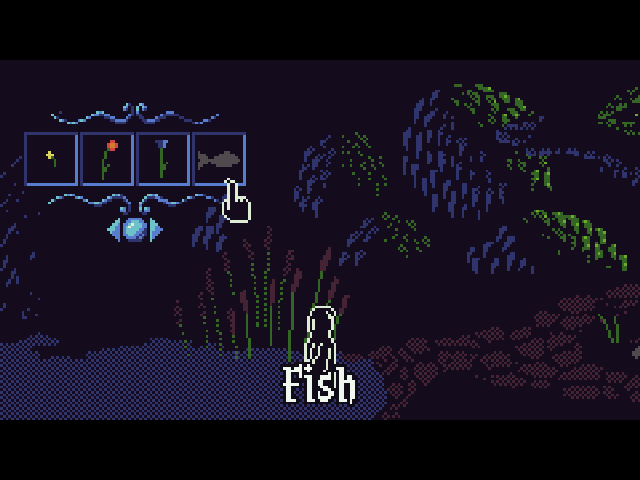 Black Morph (Windows) screenshot: Now you have the ability to turn into a fish