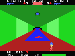 Sewer Sam (MSX) screenshot: The submarine is destroyed!