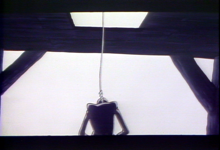 Cliff Hanger (Arcade) screenshot: I'm getting hanged