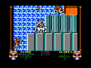 Shadow Dancer (Amstrad CPC) screenshot: Section 1.2