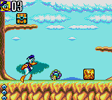 Deep Duck Trouble starring Donald Duck (Game Gear) screenshot: Very bad snake