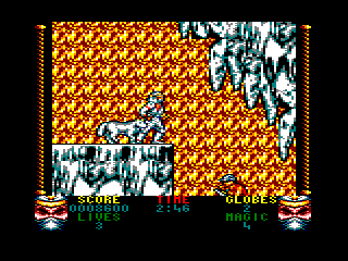 Shadow Dancer (Amstrad CPC) screenshot: Section 4.1