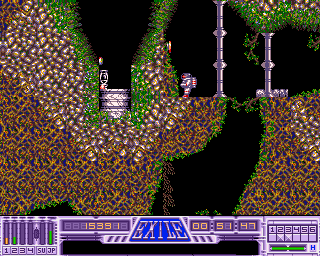 Exile (Amiga) screenshot: Yay!