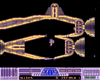 Exile (Amiga) screenshot: We're on our way