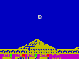 Apollo 11 (ZX Spectrum) screenshot: Starting out