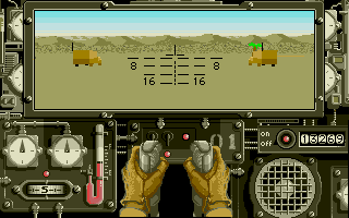 Sherman M4 (Atari ST) screenshot: As does the North Africa campaign