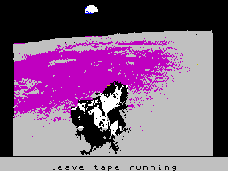 Apollo 11 (ZX Spectrum) screenshot: Loading screen