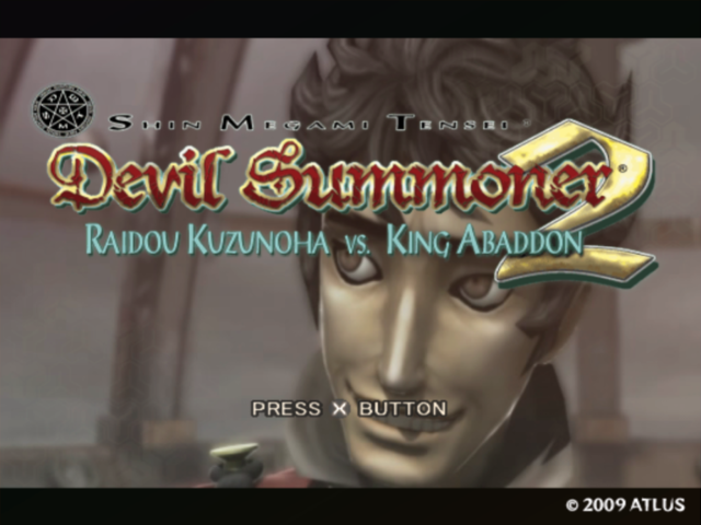 Screenshot Of Shin Megami Tensei Devil Summoner 2 Raidou Kuzunoha Vs King Abaddon 9526