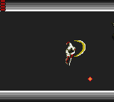Shinobi II: The Silent Fury (Game Gear) screenshot: But he disappears!?