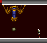 Shinobi II: The Silent Fury (Game Gear) screenshot: So this is the level boss!