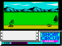 Short Circuit (ZX Spectrum) screenshot: Section 2 start
