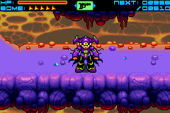 Sigma Star Saga (Game Boy Advance) screenshot: Hero is kind of big