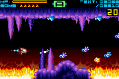 Sigma Star Saga (Game Boy Advance) screenshot: Kill all enem