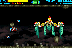 Sigma Star Saga (Game Boy Advance) screenshot: Boss fight