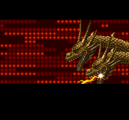 Super Godzilla (SNES) screenshot: A double header
