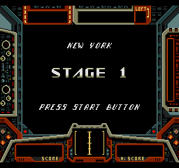 Cobra Command (SEGA CD) screenshot: Get ready to start