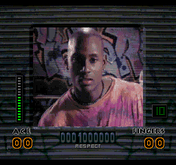 Slam City with Scottie Pippen (SEGA CD) screenshot: This is the guy you're gonna meet