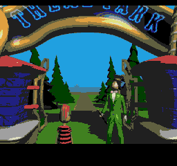 Theme Park (SEGA CD) screenshot: From the intro: Welcome to the theme park