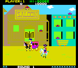 The Tin Star (Arcade) screenshot: Game start