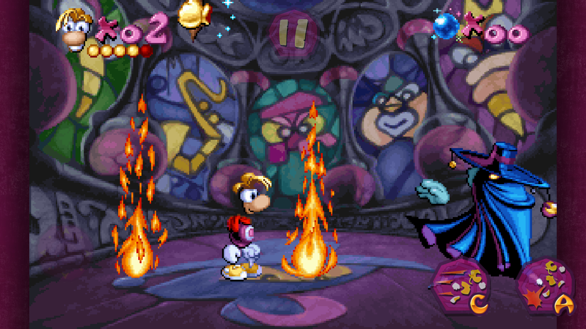 Screenshot Of Rayman Android 1995 Mobygames