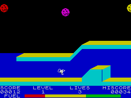 1985: The Day After (ZX Spectrum) screenshot: Getting to this screen takes a few goes