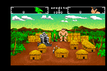 AAARGH! (Arcade) screenshot: Game start