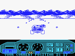 4x4 Off-Road Racing (MSX) screenshot: The Michican Winter Race