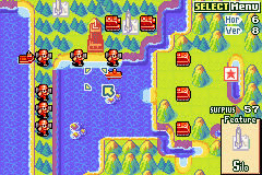 Screenshot of Advance Wars 2: Black Hole Rising (Game Boy Advance