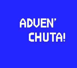 Adven'chuta! (MSX) screenshot: Title screen