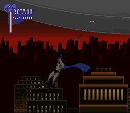 Screenshot of The Adventures of Batman & Robin (SNES, 1994) - MobyGames