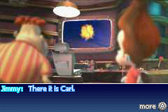 The Adventures of Jimmy Neutron: Boy Genius - Attack of the Twonkies (Game Boy Advance) screenshot: Opening cinematic