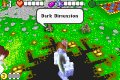 The Adventures of Jimmy Neutron: Boy Genius Vs. Jimmy Negatron (Game Boy Advance) screenshot: I can enter the Dark Dimension