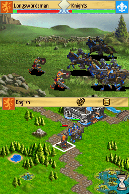 Age of Empires: The Age of Kings (Nintendo DS) screenshot: I'll kill you all!!!