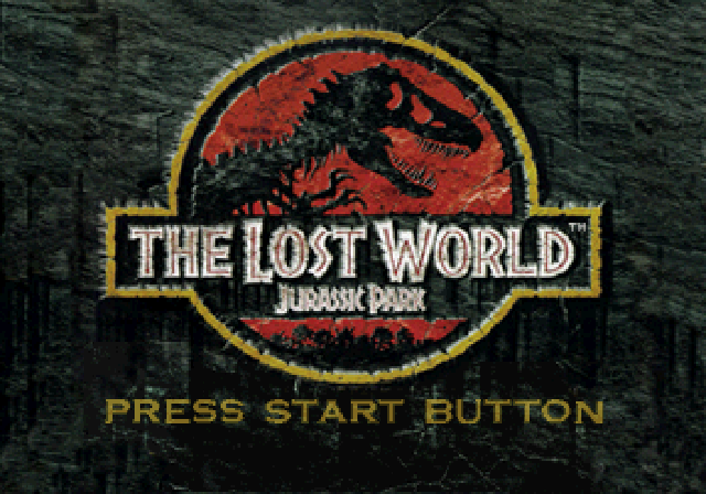 The Lost World: Jurassic Park (SEGA Saturn) screenshot: Title screen