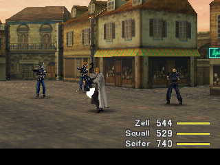 Final Fantasy VIII (1999), PS1 Game
