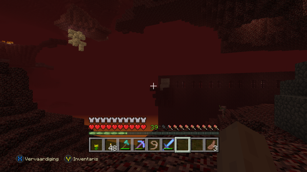 Minecraft: PlayStation 4 Edition (Xbox One) screenshot: The Nether