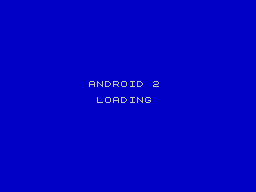 Android Two (ZX Spectrum) screenshot: Loading screen