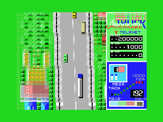 American Truck (MSX) screenshot: Avoid other traffic