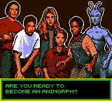 Animorphs (Game Boy Color) screenshot: Intro