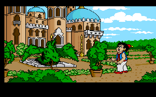 Arabian Nights (Amiga CD32) screenshot: Introduction animation