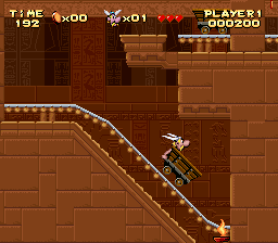 Screenshot of Astérix (SNES, 1993) - MobyGames