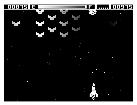 AstroBlast (Dragon 32/64) screenshot: Wave 1