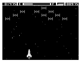 AstroBlast (Dragon 32/64) screenshot: Wave 3