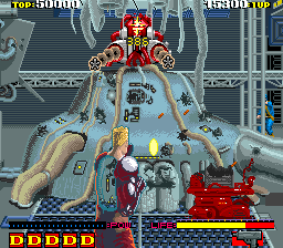 Screenshot of Dynamite Duke (Arcade, 1989) - MobyGames