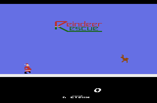 AtariAge Holiday Greetings 2005 (Atari 2600) screenshot: Title screen