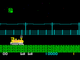 Casey Jones (ZX Spectrum) screenshot: Starting out