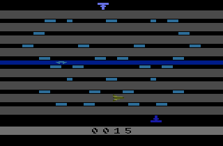 Screenshot of Backfire (Atari 2600, 2003) - MobyGames